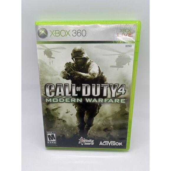 Call of Duty 4: Modern Warfare (Microsoft Xbox 360, 2007) Complete NTSC-U/C - Picture 1 of 4